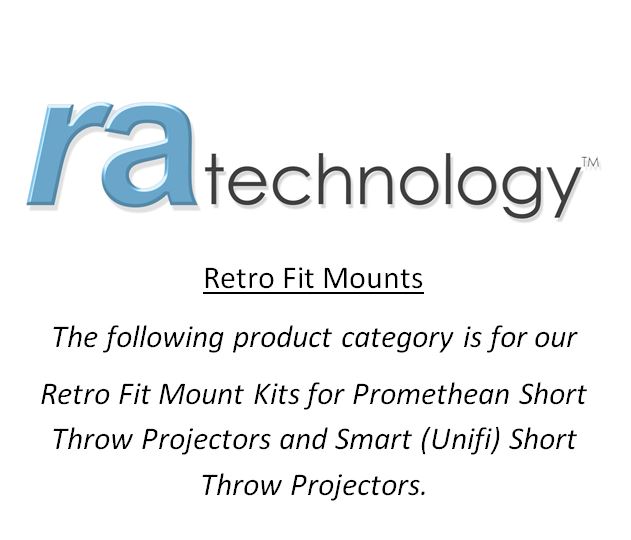 RA Promethean and Smart Retro Fit Mount Kits